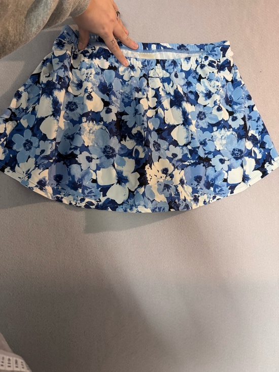 Blair Other - Blair White and Blue Floral Mini Skirt